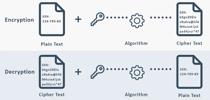 Comparing Encryption and Decryption | Source: Medium