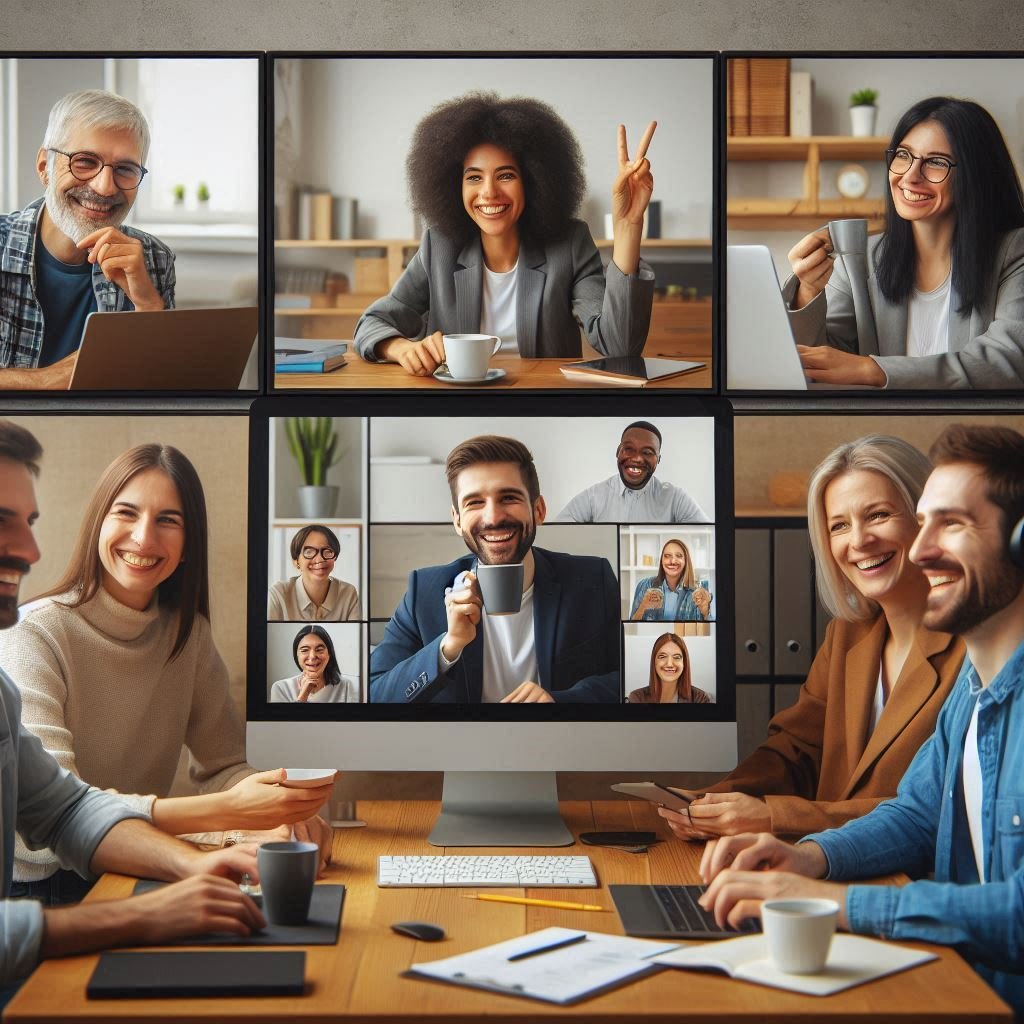 The Power of Virtual Meetings: Connecting Teams Across the Globe. Source: MS Copilot